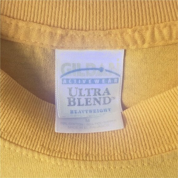 Yellow short sleeved Soccer Themed Tee #1 EUC - Picture 5 of 5